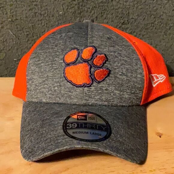 New Era Clemson Tigers M/L Stretchfit Hat - New - Picture 1 of 8
